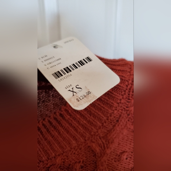 Free People Rust Knit Sweater Dress - Picture 4 of 4